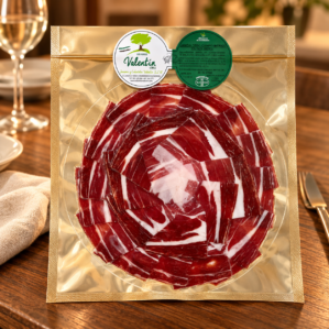 Plato loncheado jamón ibérico