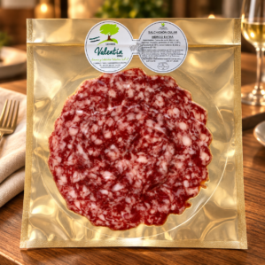 Plato loncheado salchichón