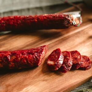 SIN LACTOSA Longaniza Ibérica Extra Roja - Imagen 3