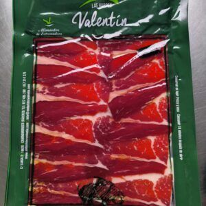 Sobre loncheado de Jamón Cebo de Campo Ibérico 50% raza ibérica (sobre de 100 gr.)
